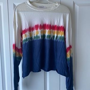 Free People Rainbow Shirt
